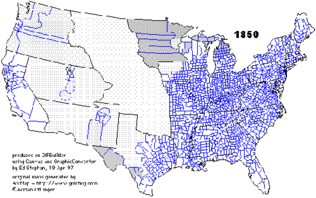 Population of 1850
