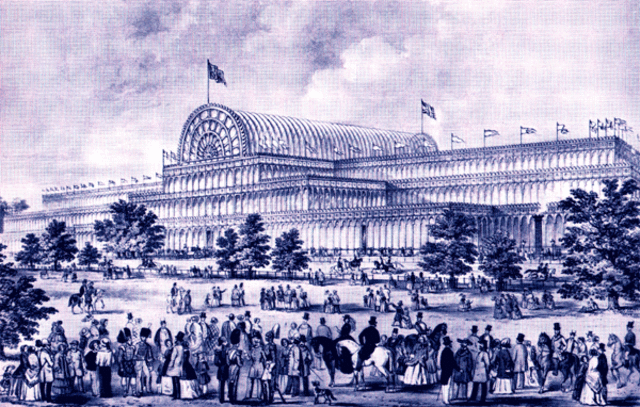 The Great exhibition takes place at Crystal Palace