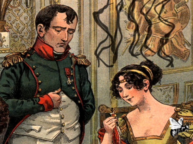 Napoleon divorces his first wife