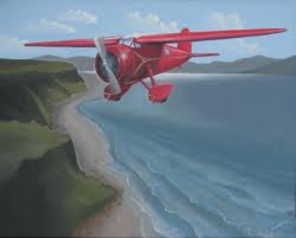 Amelia's Solo Flight over the Atlantic