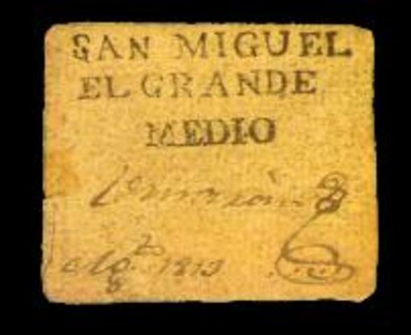 Antecedentes del billete