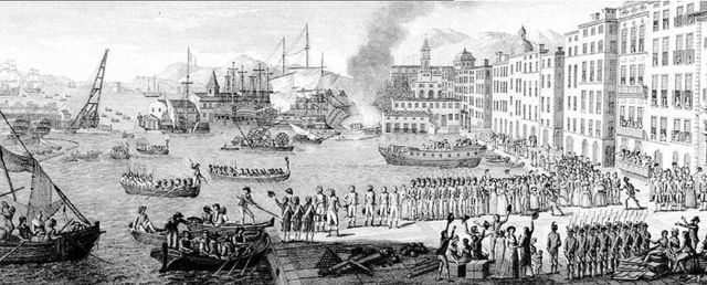 For his courage at an internal French battle at Toulon, Napoleon receives the new rank of brigadier general