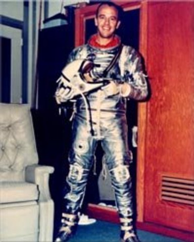 Shepard was the first man in space