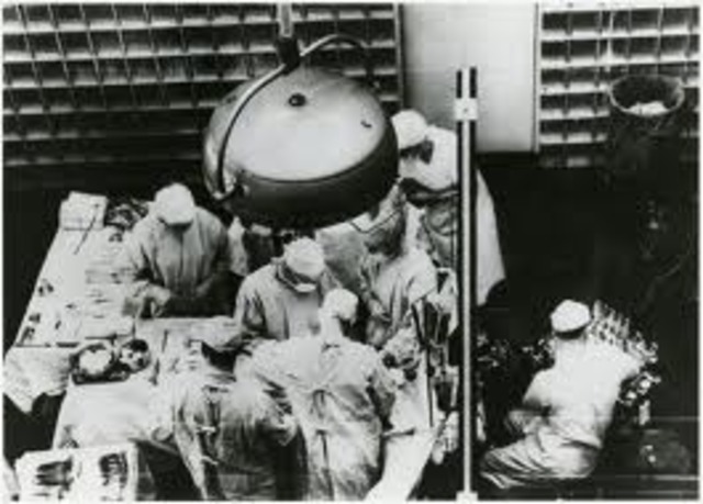 First organ transplant