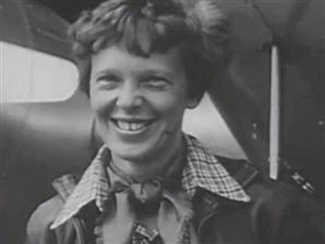 Amelia sets off for around the world flight