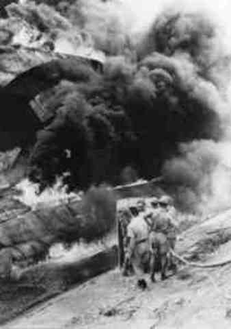 Dawin was bombed for the first time in World War ll.