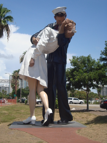 Statue at The Marina Jack