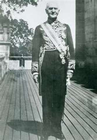 Issac Issacs-the first Australian born govenor-general.