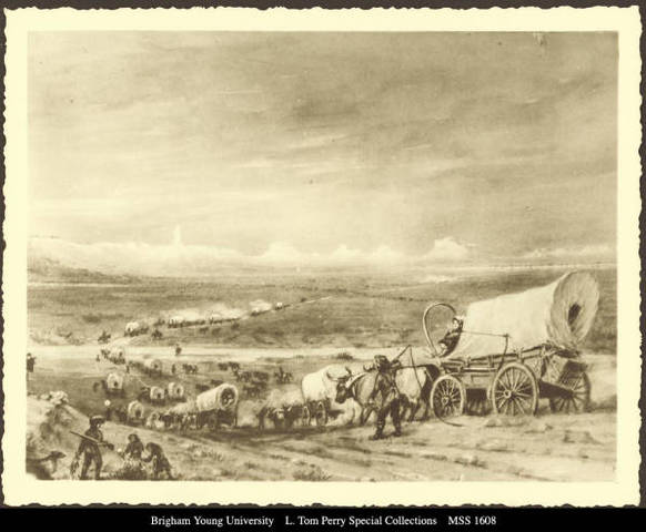 American Settlements in California, New Mexico, and Oregon