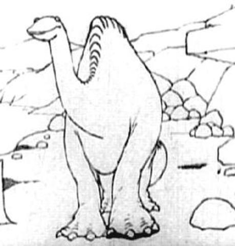 The dinosaur cartoon ":Gertie" was made