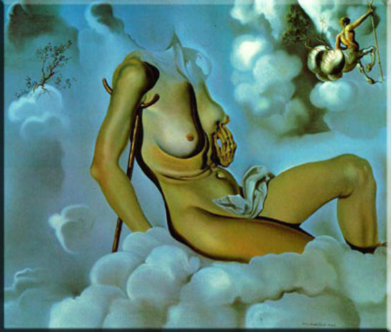 Namalowanie pierwszego surrealistycznergo obrazu.