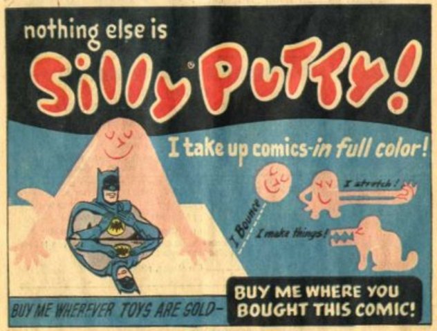 Science and technology:  Silliy putty introduced