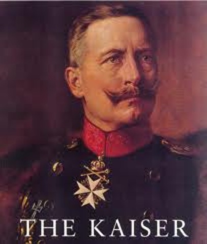 Kaiser William promised support to Austria against Serbia