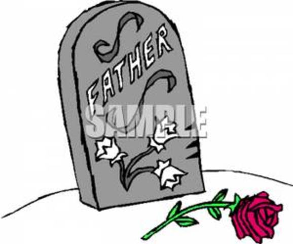 Edwin dies of stomach cancer