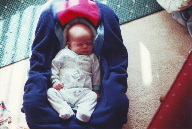 my little brother was born