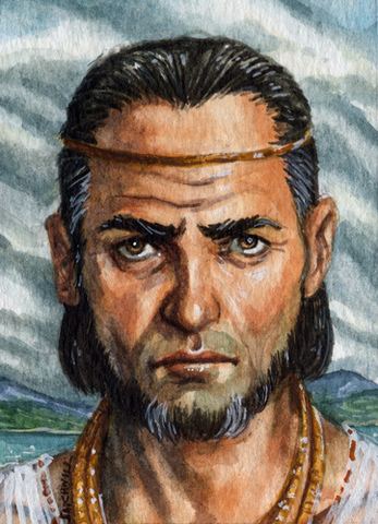 Odysseus and Menelaus go to Priam