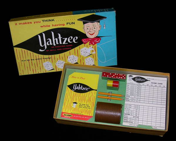 Science and technology:  Yahtzee was invented