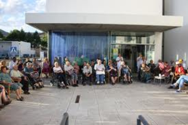 Empecé a trabajar en la residencia de ancioanos de Oria