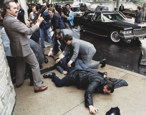 World Events - Ronald Regan gets shot