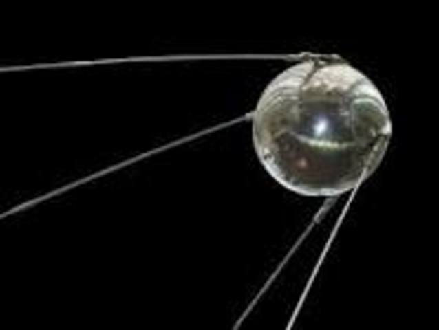 Fist satellite to orbit Earth