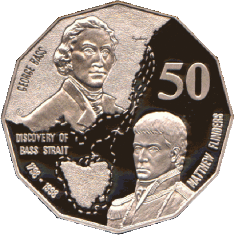 George Bass and Matthew Flinders sail to Tasmania.