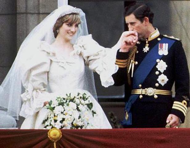 Wedding of Lady Diana and Prince Charles