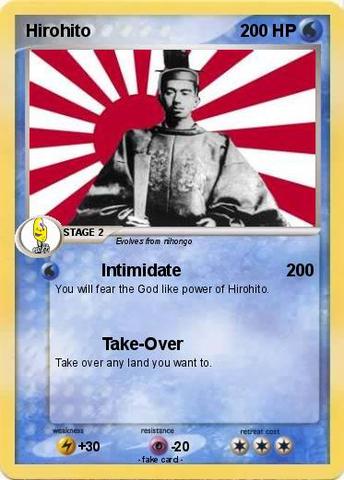HIrohito- Rise of Facisim in Japan