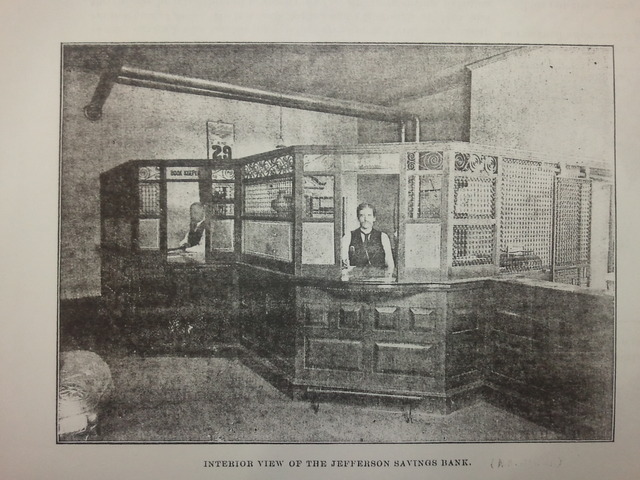 Inside Jefferson Savings Bank