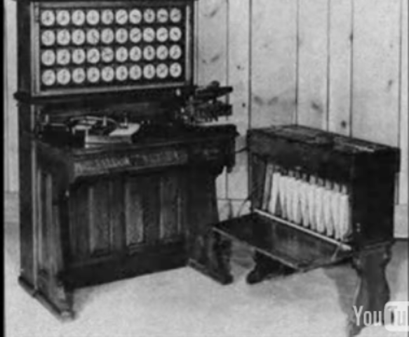 Maquina electromecanica de computo