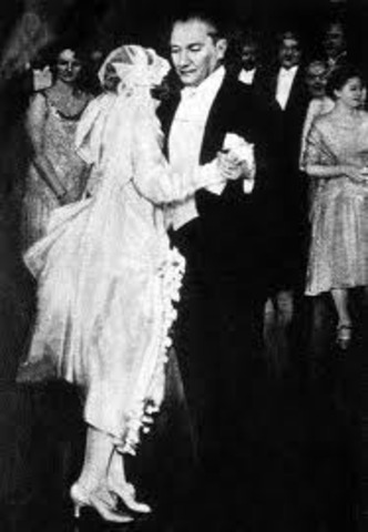 He married Latife Hanım