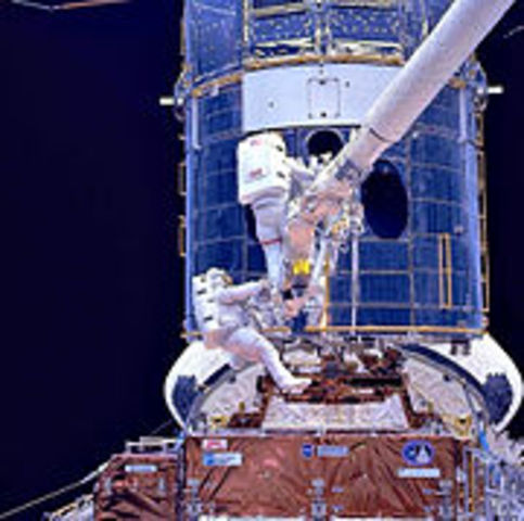 The Space Shuttle Endeavour mission was launched to build and fix equipment and mirrors.