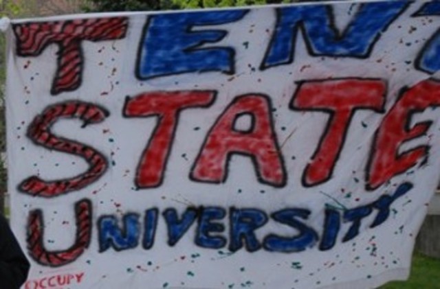 Maughn's Union Protests