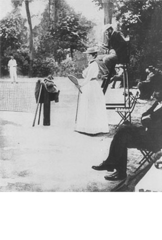 First women to compete in modern olympics