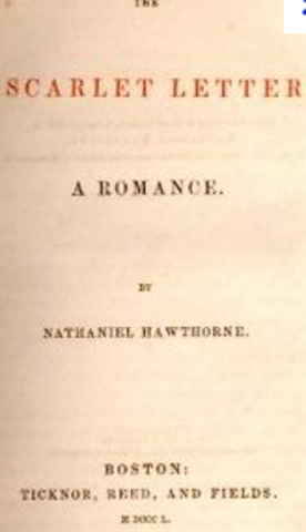 The Scarlet Letter-novel