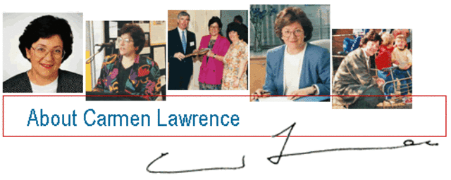 First Australian Woman Premier Carmen Lawrence, WA