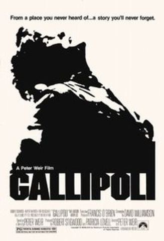 The film 'Gallipoli' released