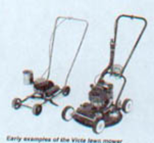 The Victa motor mower is invented