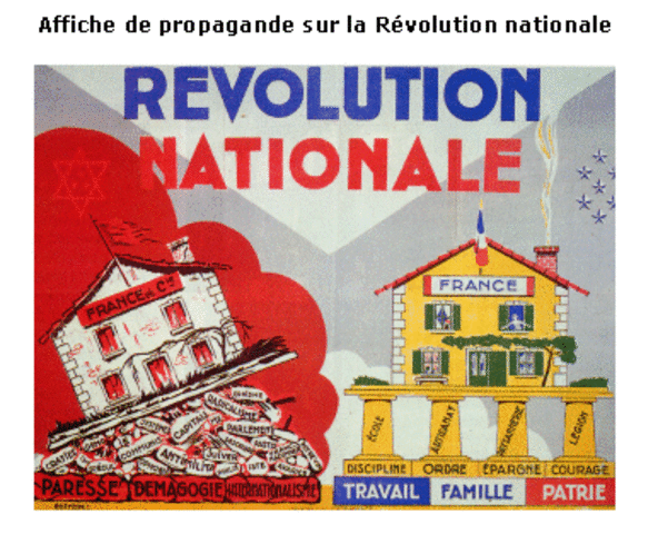 Affiche de propagande vicht 3° D E