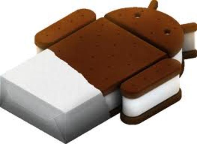 Android 4.0 ICS (Ice cream samwich)