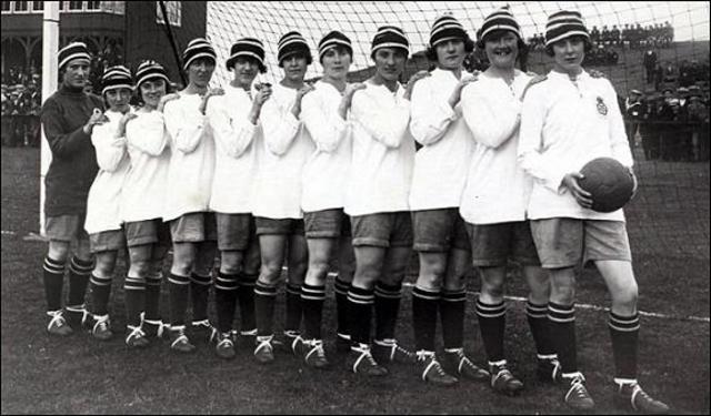 The First Women's Soccer Team