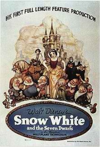 Sports and Music: Snow White and the Seven Dwarfs is Released to Theaters