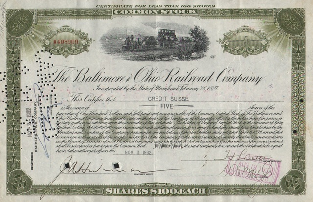 The Baltimore and Ohio