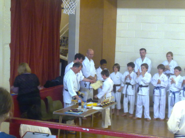 Present - Yellow belt!