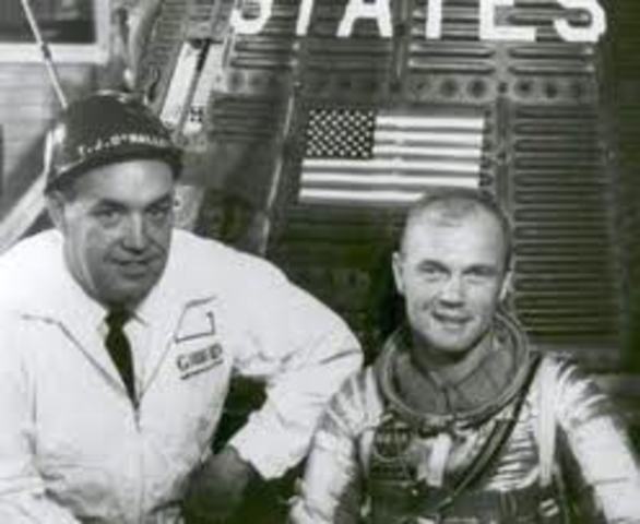 John Glenn's career with NASA