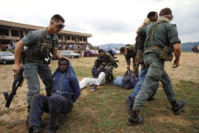 Zaire, Invasion por tutsis