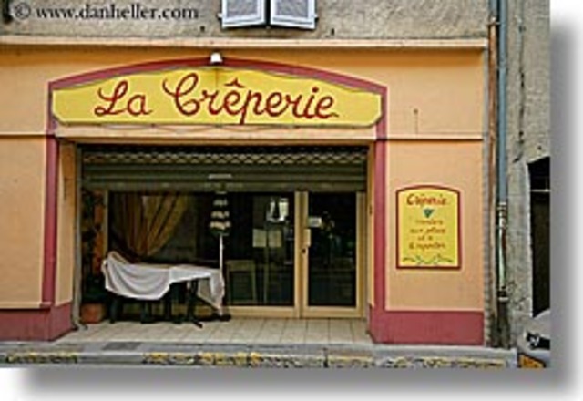 La boutique des crêpes.