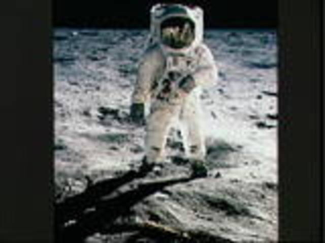 First man on the moon