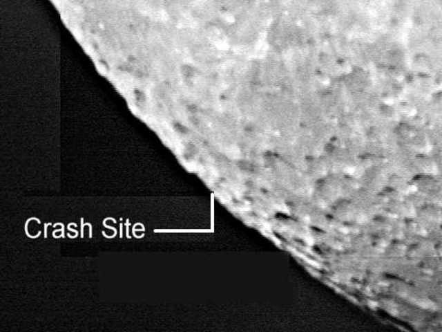 The Lunar Prospectors crash