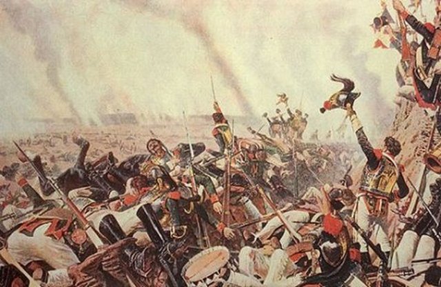 Battle of Borodino.