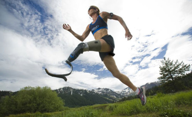Amy Palmiero- Winters first amputee to qualify for U.S. National Track & Field Team.